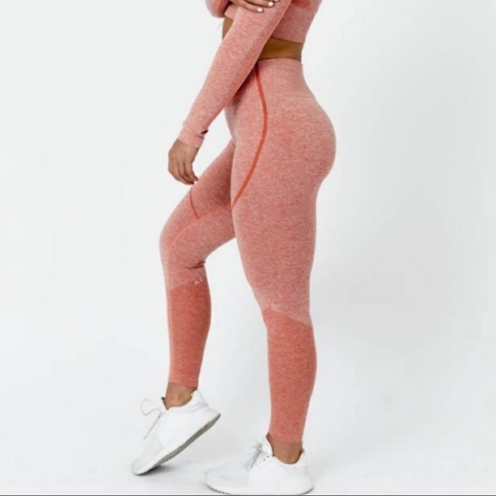 ACTA WEAR Seamless High Rise Full Length Leggings